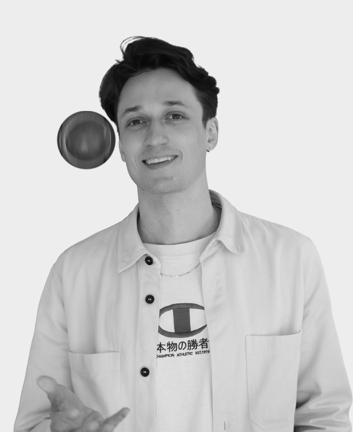 Jack Agass Hover Headshot bw